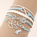 Manual multilayer mexican woven bracelets